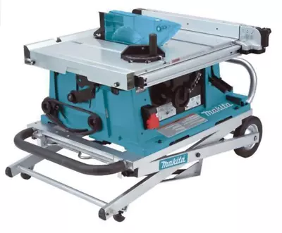 Makita 2704N 240V Corded Electric Table Saw With Stand And GRR Ripper Pushblock • £795