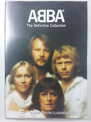 ABBA The Definitive Collection DVD Rating E Region 4 PAL With Booklet 1974-82 • $14.85