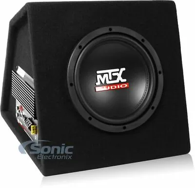 MTX Audio RTP8A 360W 8  Amplified Loaded Vented Subwoofer Enclosure Box • $169.95