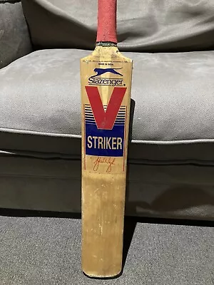 Vintage Slazenger V Striker Cricket Bat. S/H Mark Waugh • $75