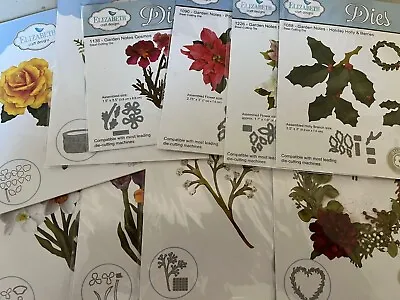 £6.99 • Buy Elizabeth Craft Designs - Garden Notes Die Collection