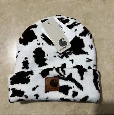 Unisex Acrylic Watch Hat Cow Beanie Winter Knit Cap Authentic Mens Lady A18 • $11.89