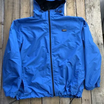 McDoanlds By Crest Employee Jacket Mens Size XL Blue Zip Up • $27.99