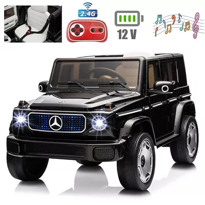 Mercedes Benz EQG Licensed Kids Ride On Car Toys Gifts 12V Electric+Remote+Music • $259.99