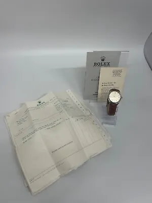 Rolex Air King Oyster Perpetual 1965 W/ Leather Strap And Papers • £2995