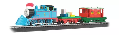 Bachmann 00755 Thomas & Friends Christmas Delivery HO Gauge Steam Train Set • $197.62