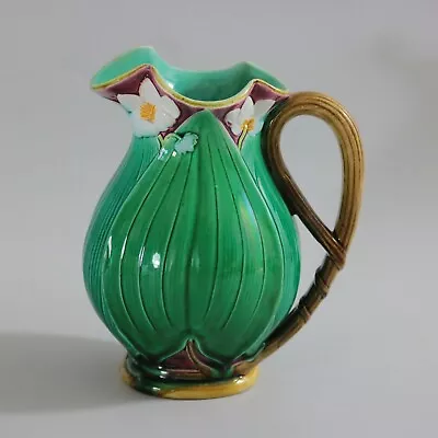 Small Minton Majolica Lily Jug/Pitcher • $1229.58