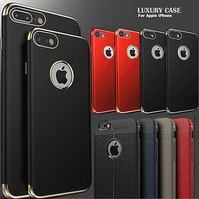Case For Apple IPhone 7 8 Plus XS/X 6s 5 5s Shockproof Silicone Phone Back Cover • £1.99
