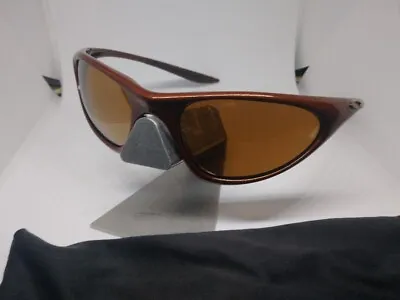 Oakley Top Coat Gold Iridium Corten Sunglasses With Microbag • $569.99