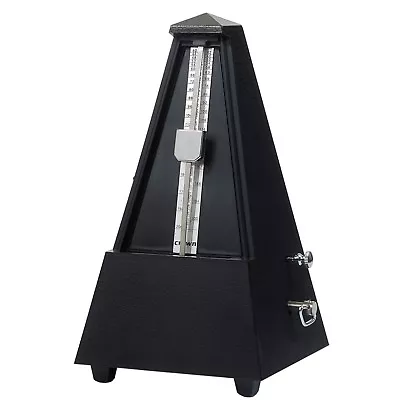 NEW Crown Traditional Mechanical Wind Up Metronome With Bell (Leather Look) • $55.21
