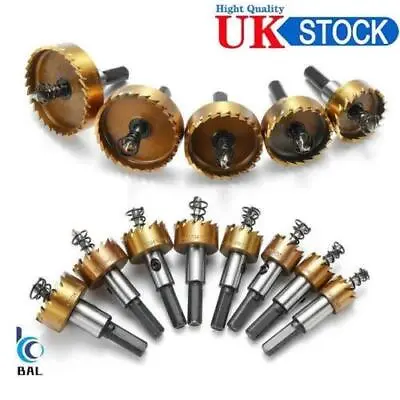 £7.13 • Buy 12-80mm Hole Cutter Titanium Stainless Steel Drill Bit Saw Copper Metal Alloy