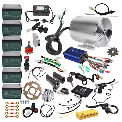 72V 3000W Electric Motor 420 Sprocke Kit ATV Go Kart Quad Golf Scooter Buggy • $25.27