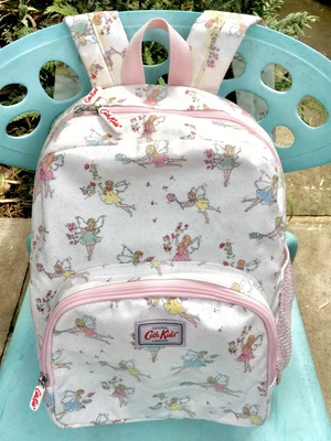 £18 • Buy Cath Kidston Kids Baby Pink Fairies Oilcloth Backpack Small Rucksack