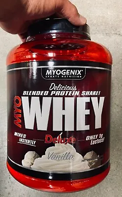 Myogenix Nutrition Myo Whey Protein 5 Lbs Vanilla Flavor 81 Servings • $29.99