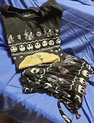 Nightmare Before Christmas 2-Piece Pajama Set Men's Size Medium • $15