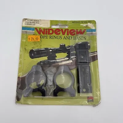 WIDEVIEW 1 Inch SCOPE MOUNT Rings And Bases SAVAGE 110 WSM-HII • $14.98