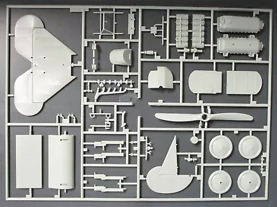 Revell 1/28th Scale Fokker D VII - Parts Lot 1 From Kit No. 85-4665 • $26.99