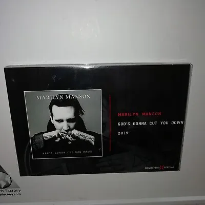 Marilyn Manson - God's Gonna Cut You Down (Single) (wooden Box) • $24.99