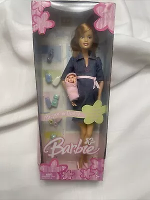 Pregnant Midge With Baby Barbie Doll • $85