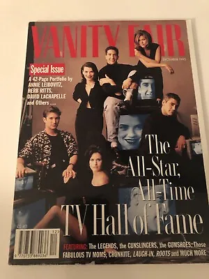 Vanity Fair December 1995 TV Special Friends & ER Cover • £7