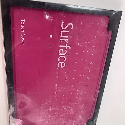Microsoft Surface Touch Type Cover / Keyboard Model 1515 Hot Pink • $15