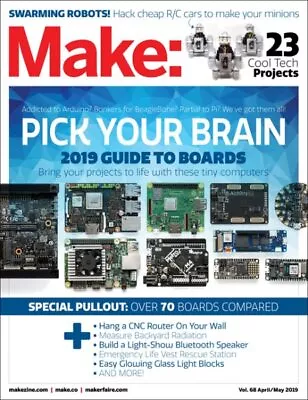 Make April / May 2019 : Board Guide 2019 Paperback By Senese Mike (EDT) Br... • $11.42