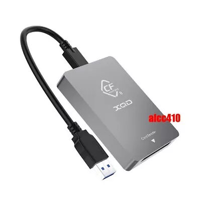 Professional CFexpress Type B And XQD Card Reader USB3.1 AU • $86.95