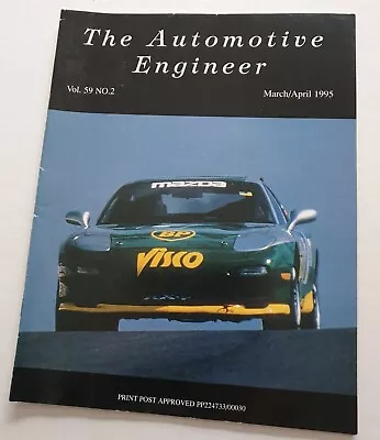 AUTOMOTIVE ENGINEER MAGAZINE AUSTRALIA 1995 Mazda Rotary Turbo Ford Falcon EF  • $12