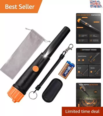 Waterproof Metal Detector Pinpointer - Handheld Wand With Belt Holster & Thre... • £51.99