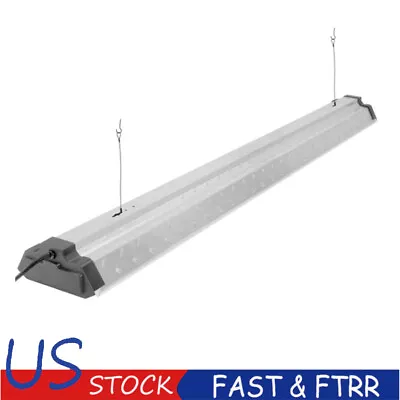 4ft LED Shop Light 10000 Lumen With Motion Pull Chain Lighting Steel Tread Plate • $41.98