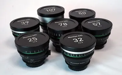 Mamiya 645 Lens Re House Cine Modification 0.8 Gears For Mamiya Sekor C 150mm F4 • $759