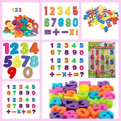£3.10 • Buy 26 PC Large Magnetic Letters Alphabet & Numbers Fridge Magnets Toys Kids Learnin