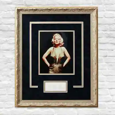 Marilyn Monroe Framed 8x10 Photo With Autograph Framed COA Barris Photo More • $4499