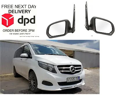 Mercedes Vito W447 2014-2024  Electric Door Wing Mirror  Both Right Left Set • £159.99