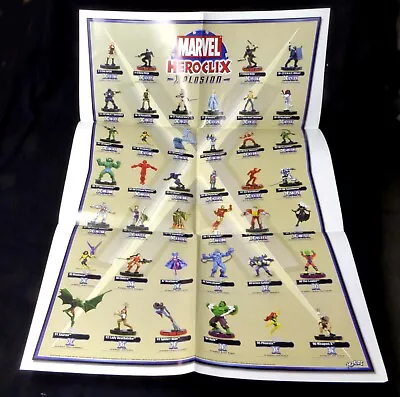 Marvel HeroClix Xplosion Case Poster 2003 New Wizkids Explosion Amricons • $19.99