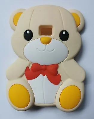 NEW 3D Fun Kids Cream Teddy Bear Silicone Phone Case Cover LG Optimus L3 E400 • £3.95