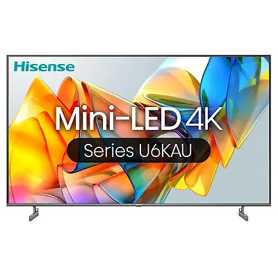 Hisense 75  Series U6KAU Mini-LED 4K TV 75U6KAU • $1295