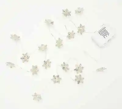 New Martha Stewart 6' Snowflake MicroLight Strand • $15