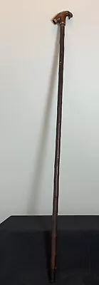 $249.99 • Buy VINTAGE ANTIQUE HAND CARVED CANE RARE FIND 19th CENTURY GENTLEMANS WALKING STICK