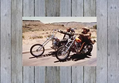 EASY RIDER FONDA HOPPER ON HARLEY CHOPPER MOTORCYCLE POSTER PRINT COLOR 16x24 • $25.95