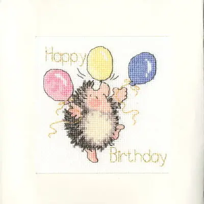 Bothy Threads Greating Card Counted Cross Stitch Kit  Birthday Balloons  10x10c • $17.33