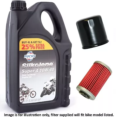 Yamaha YZF 600 R Thunder Cat 4TV 1997 Super 4 Oil 5L And Filter Kit • £38.98