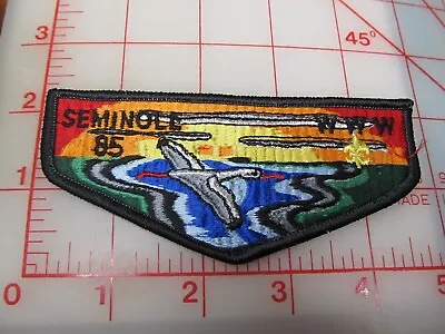 OA Lodge 85 SEMINOLE Collectible Smooth Plastic Back Patch (mY) • $6.99