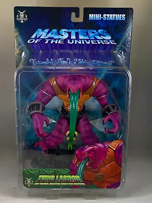 NECA Masters Of The Universe TUNG LASHOR Mini Statue Series 3 MOTU • $129.99