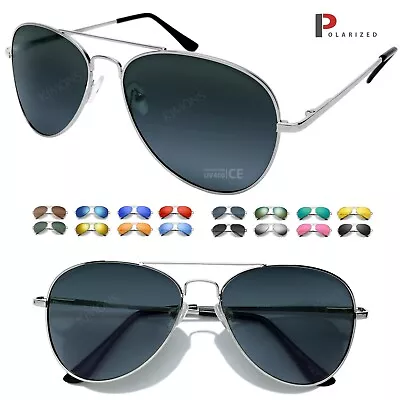 Polarized Sunglasses For Women Men Vintage Sports Driving Metal Aviator Gradient • $9.75