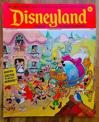 Vintage 1972 Disneyland Magazine #7 With Happy Easter Cover • $9.99