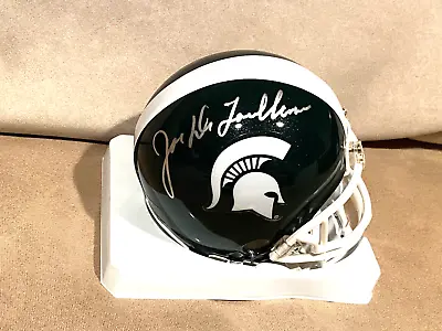 Joe Delamielleure Signed Michigan State Spartans HOF NCAA Mini Helmet COA • $59.95