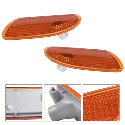 Left&Right Side Marker Bumper Turn Signal-Lights For Mercedes-Benz W203 C-Class • $22.34