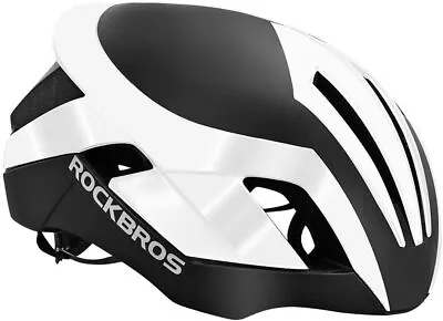 ROCKBROS MTB Road Bike Cycling EPS Integrally Helmet 3 In 1 Size 57cm-62cm White • $40.94