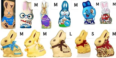 Easter Chocolate Bunnies In Variety Sizes • £7.99